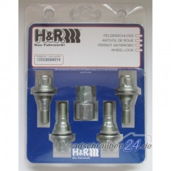 H&R Felgenschloss M12 x 1,25  x 36mm Flachbund SW17/19
