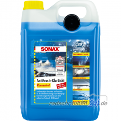 SONAX Antifrost + Klarsicht KonzentratScheibenwaschanlagen-Frostschutz mit Citrusduft